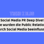 Social Media PR Deep Dive